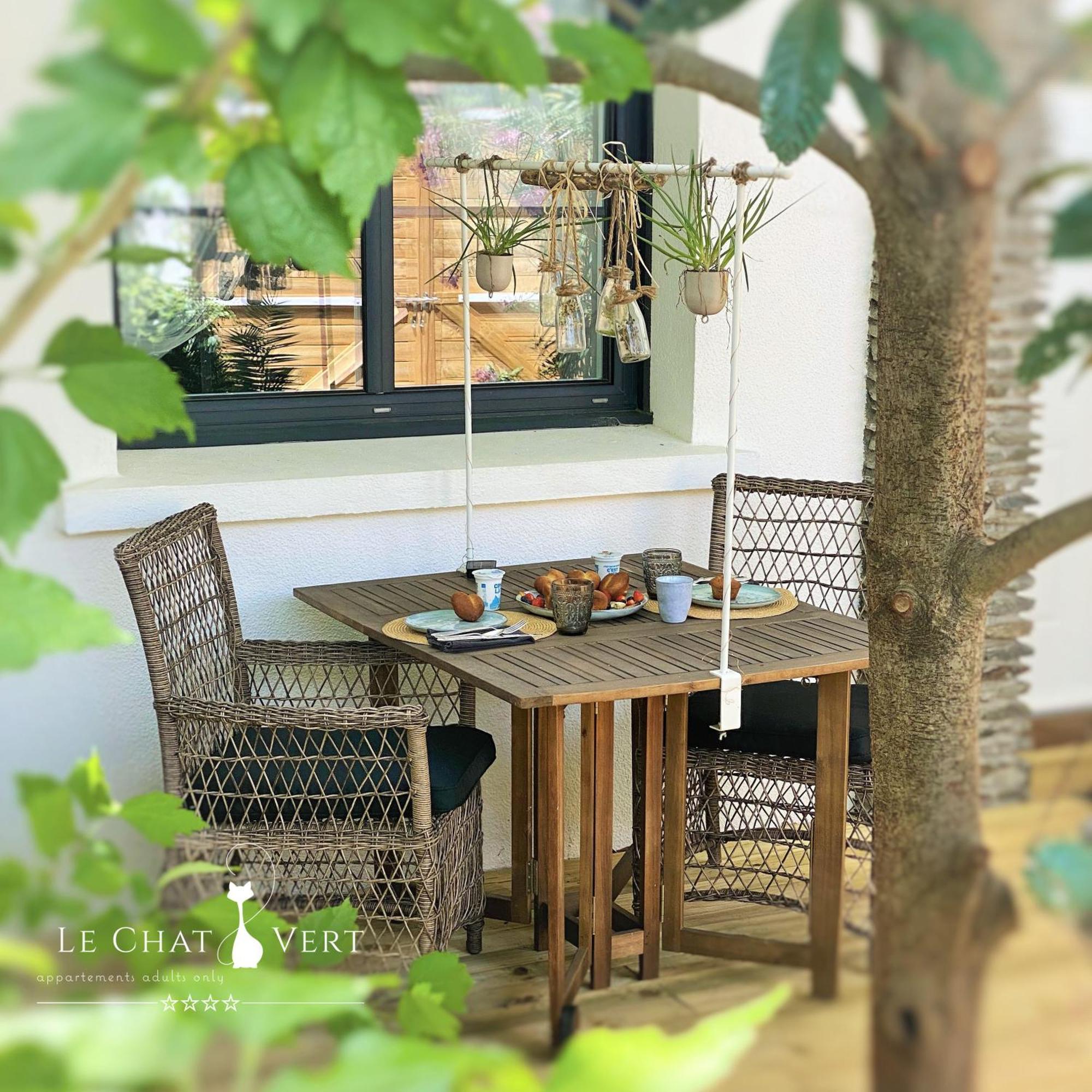 Le Chat Vert - Appartements Adults Only Saint-André Kültér fotó